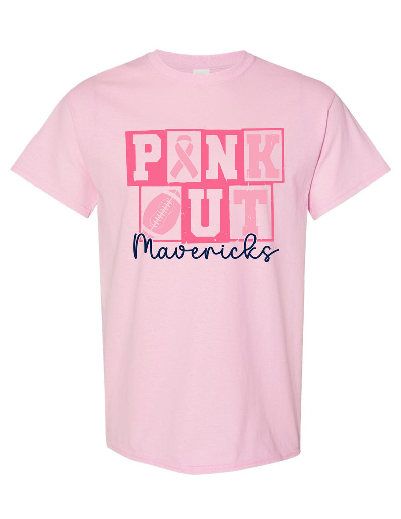 Emerson Cheer Pink Out Design SS Tee
