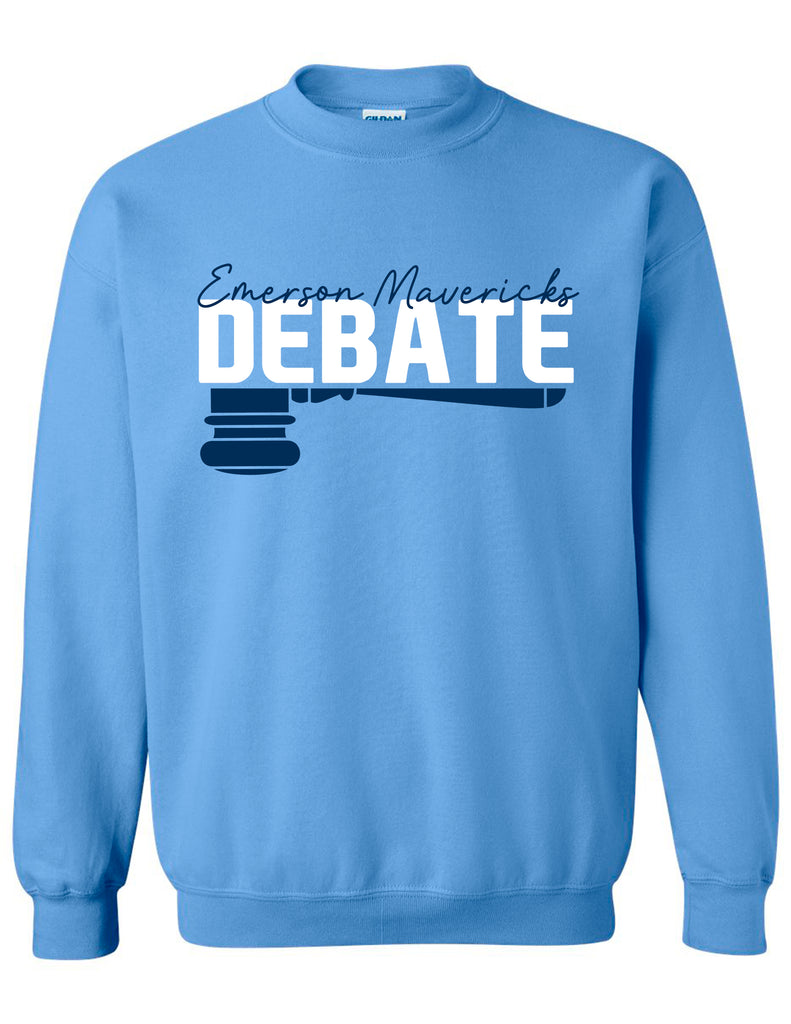 Emerson Debate Carolina Gavel Crewneck Sweatshirt