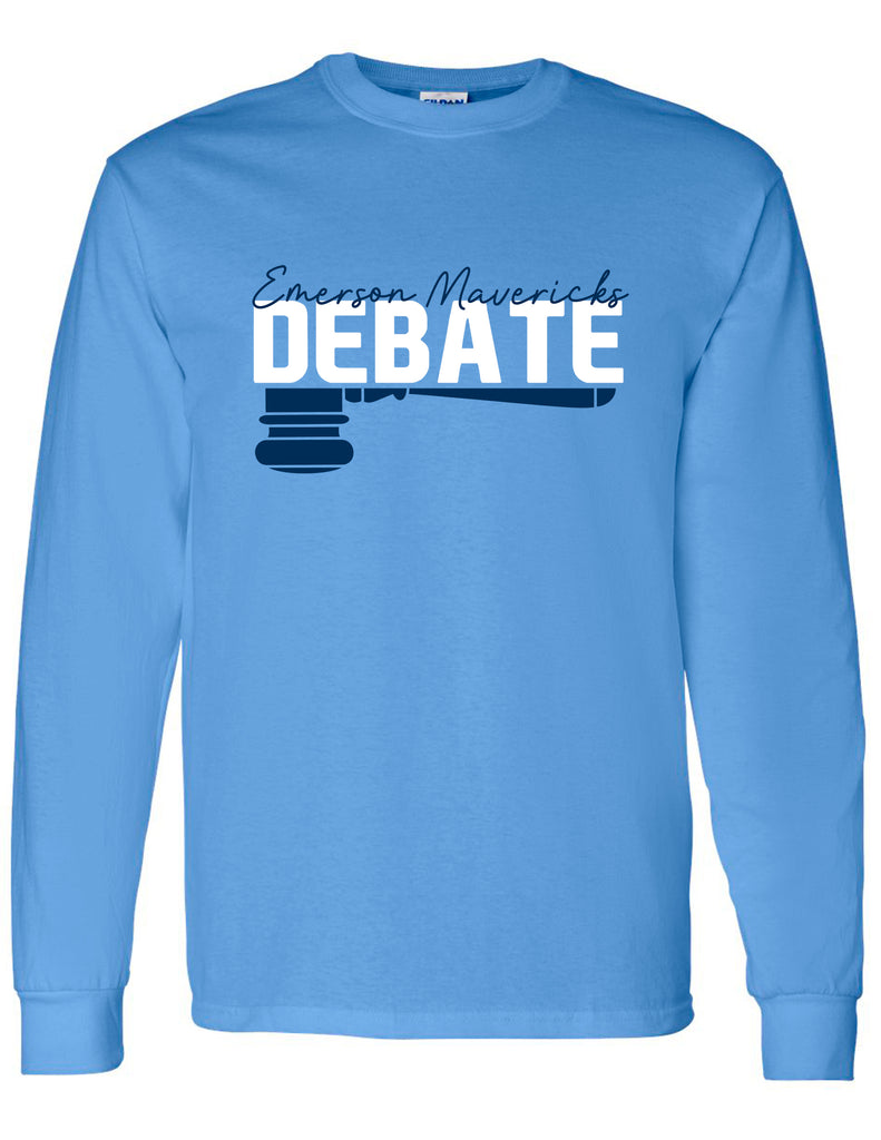 Emerson Debate Carolina Gavel Long Sleeve Tee