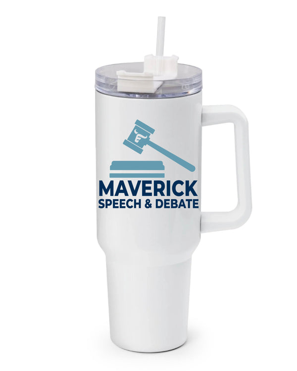 Emerson Debate 40 ounce Stainless Steel Tumbler with Handle