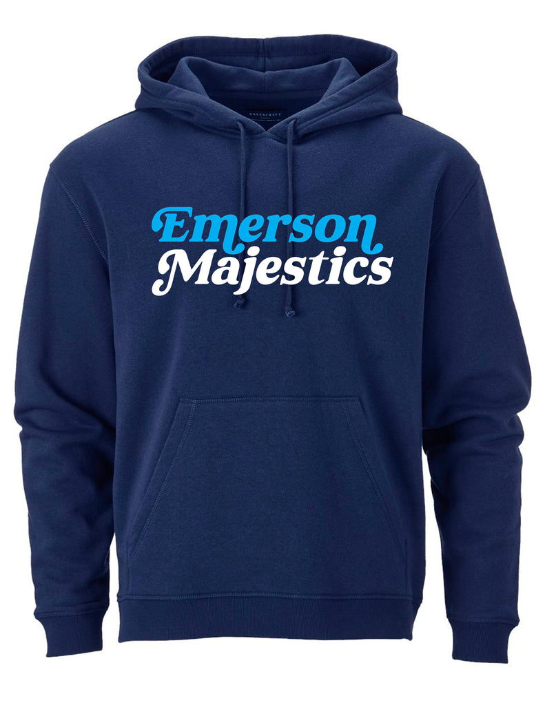 Emerson Majestics Boxercraft Unisex Navy Hoodie