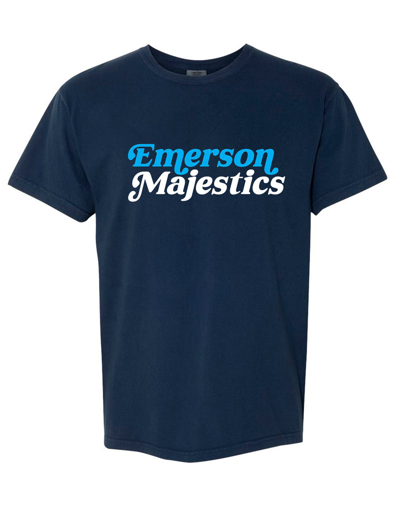 Emerson Majestics Comfort Colors Navy Tee