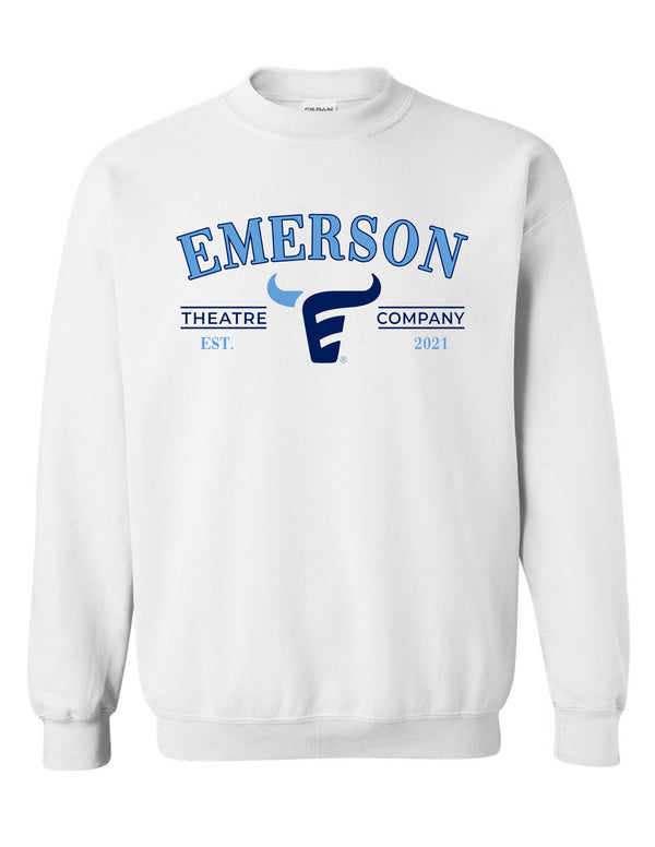 Emerson Theatre White Gildan Crewneck