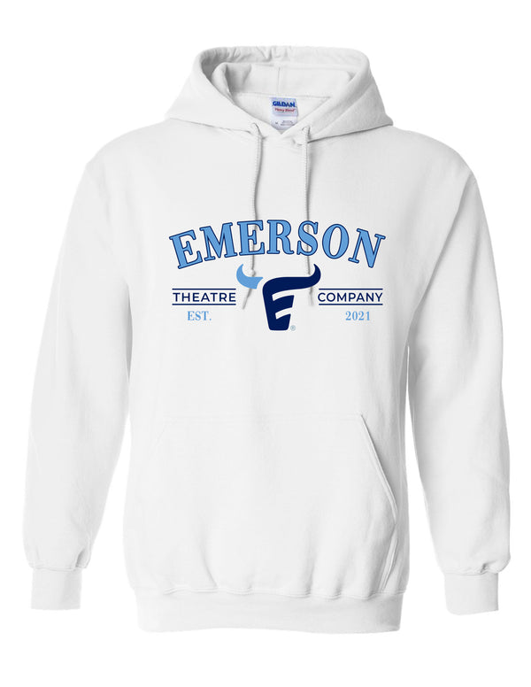 Emerson Theatre White Gildan Hoodie