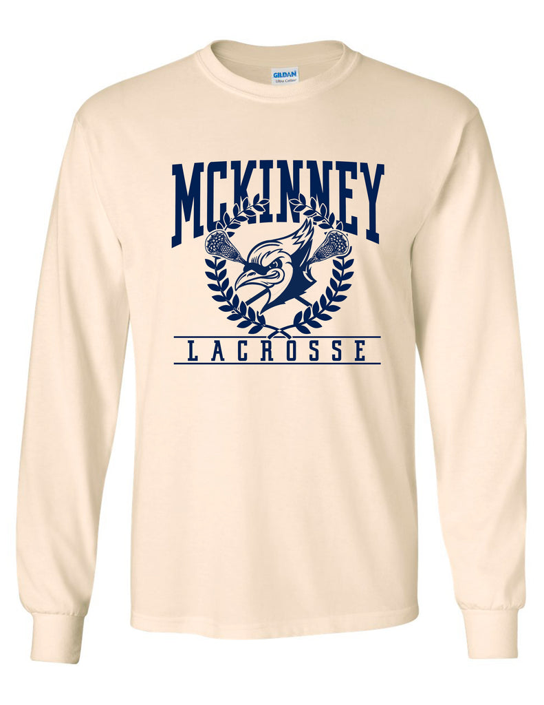 McKinney Lacrosse Ivory Ivy Long Sleeve Tee