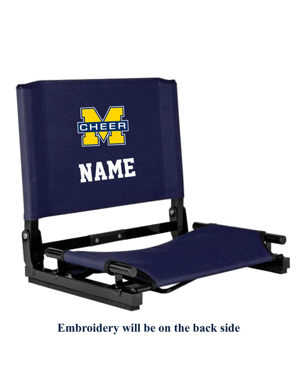 High Cheer Gamechanger Stadium Seat with Personalization