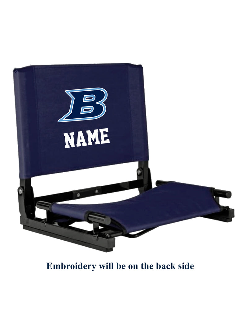 LD Bell Cheer Embroidered Stadium Seat with Personalization Option