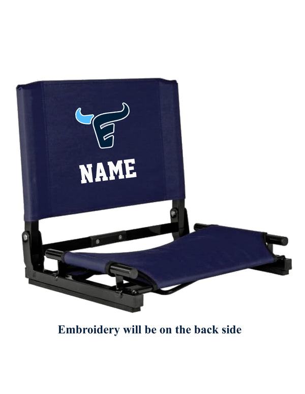 Emerson Soccer Metal Frame GameChanger Stadium Seat with Personalization Option