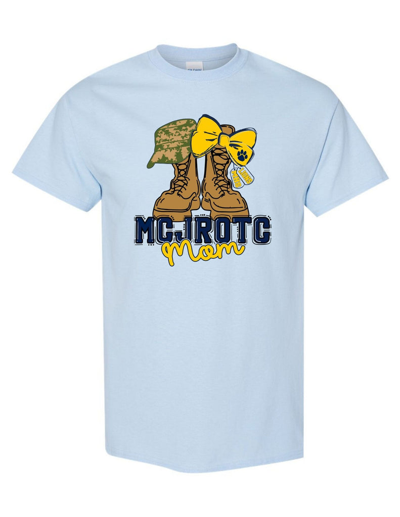 McKinney High JROTC Light Blue Mom T-Shirt
