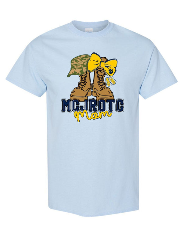 McKinney High JROTC Light Blue Mom T-Shirt