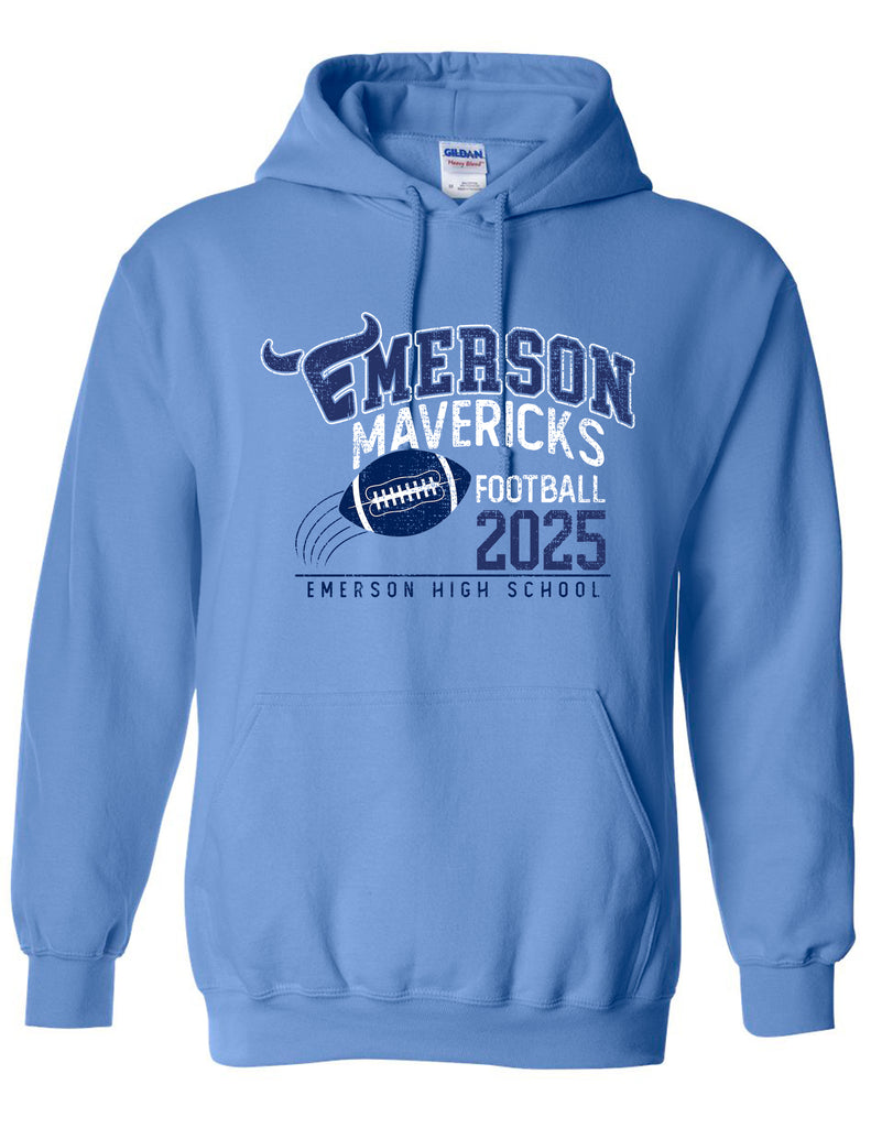 Emerson Football Carolina Hoodie