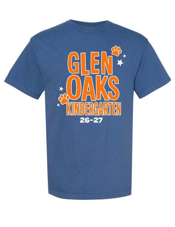 Glen Oaks Kinder Comfort Colors China Blue Tee