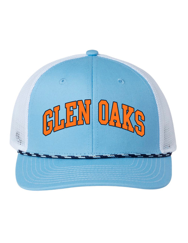 Glen Oaks The Game Columbia Blue Rope Hat