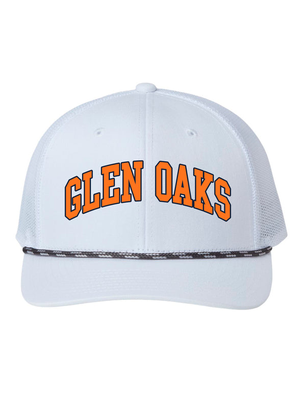 Glen Oaks The Game White Rope Hat