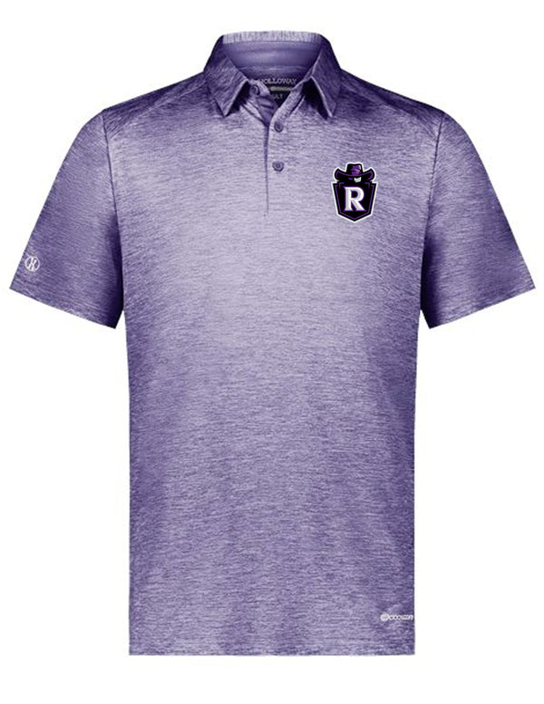 Richland Cheer Holloway Purple Heathered Polo