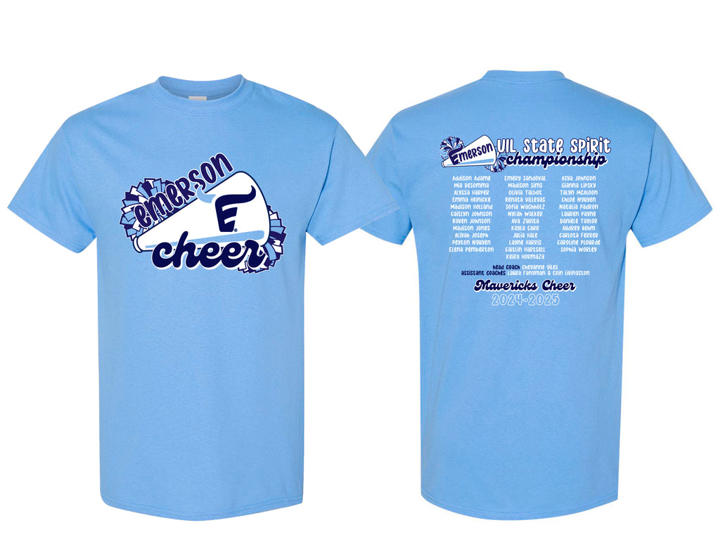 Emerson Cheer UIL State Competition Tee