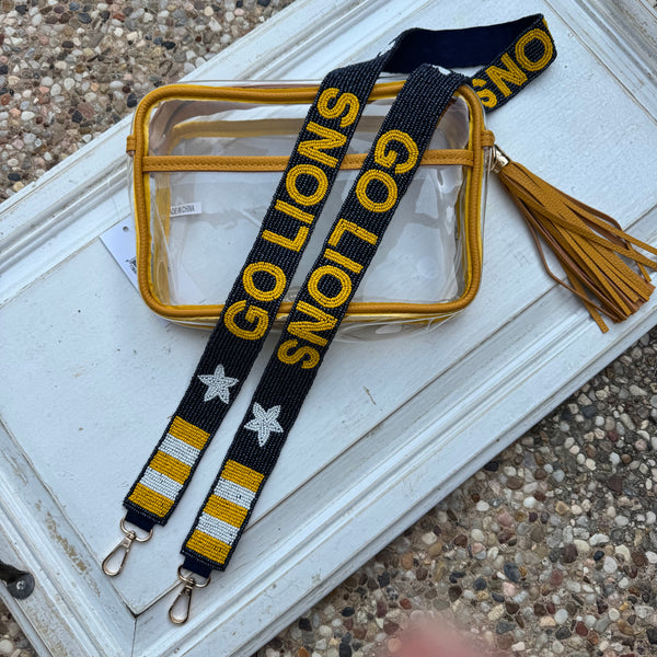 McKinney High Cheer Beaded Purse Strap