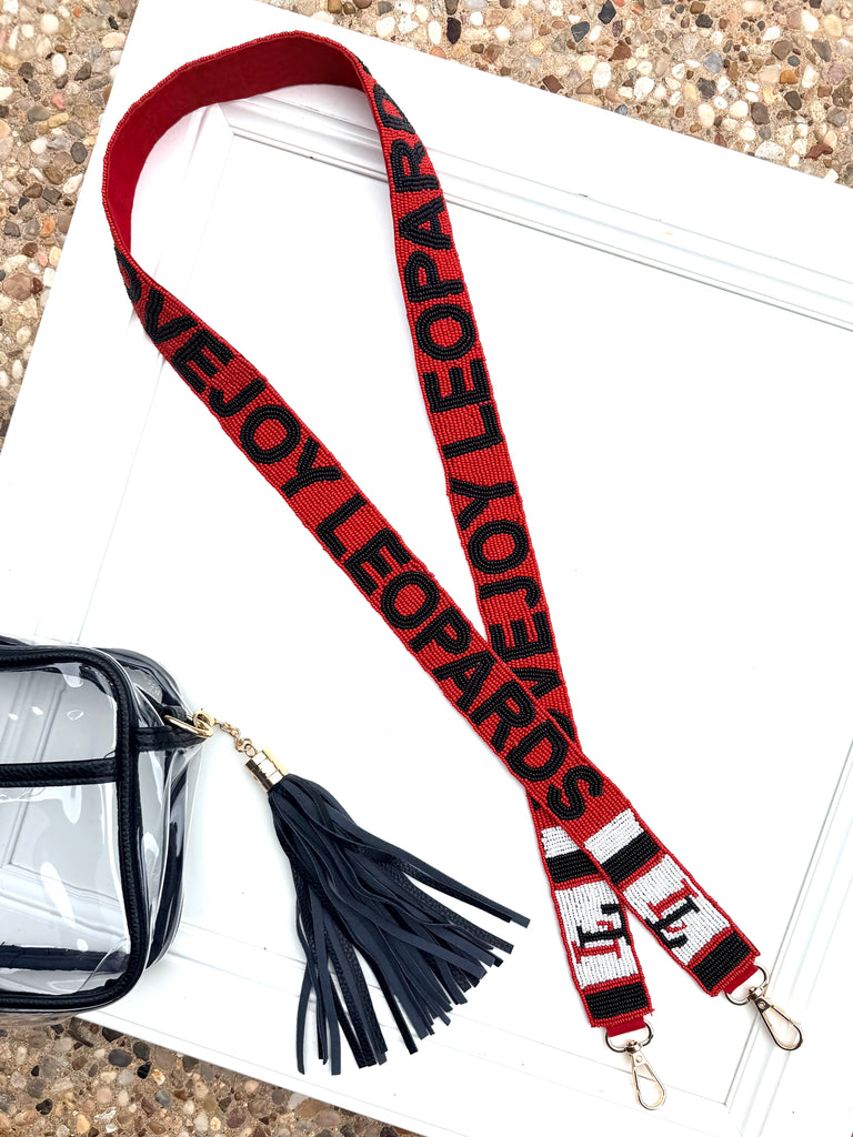 Lovejoy Football Custom Beaded Purse Strap