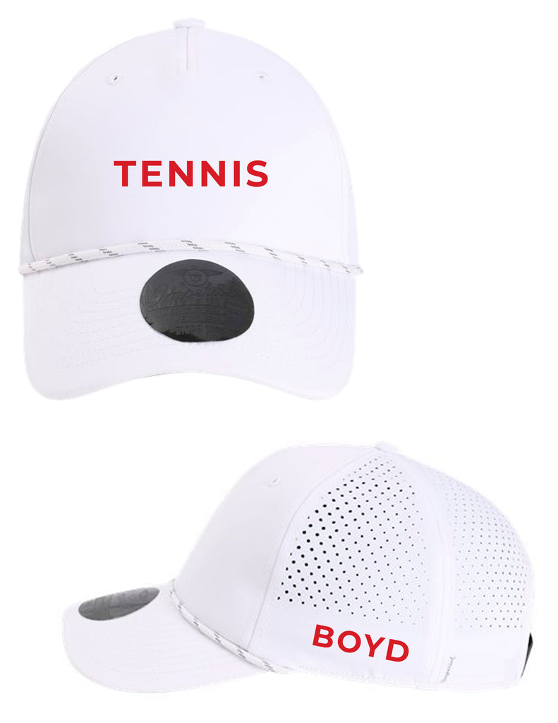 McKinney Boyd Tennis White Imperial Dyno Rope Hat