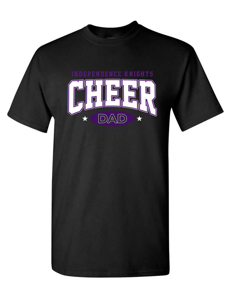 Indy Cheer Gildan Dad Short Sleeve T-Shirt Black