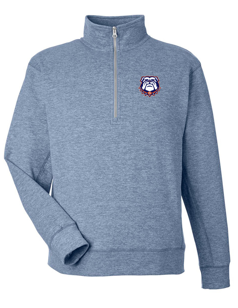 North Cheer Fleece Quarter Zip Sweatshirt with Embroidery
