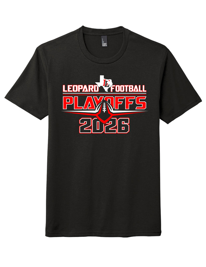 Lovejoy Football Playoffs District Black Short Sleeve - ADULT