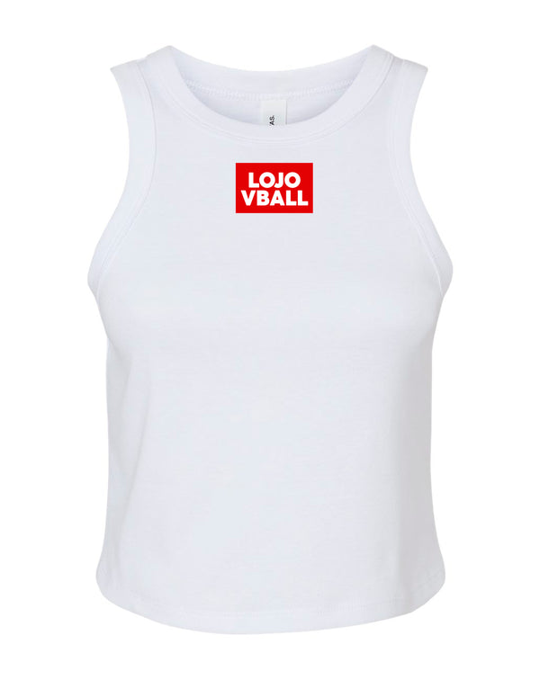 Lovejoy Volleyball Bella Canvas Daily Drill Inspired Tank White