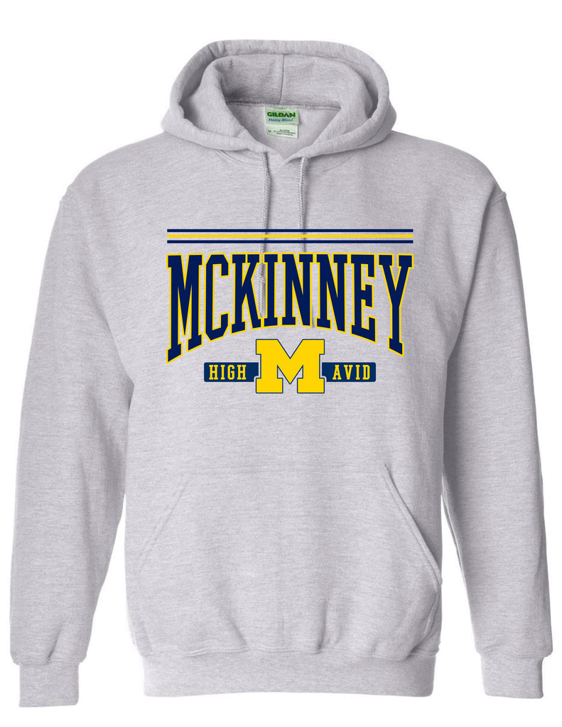MHS AVID Collegiate Gildan Ash Gray Hoodie