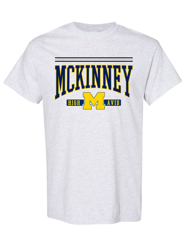 MHS AVID Collegiate Gildan Ash Gray Tee