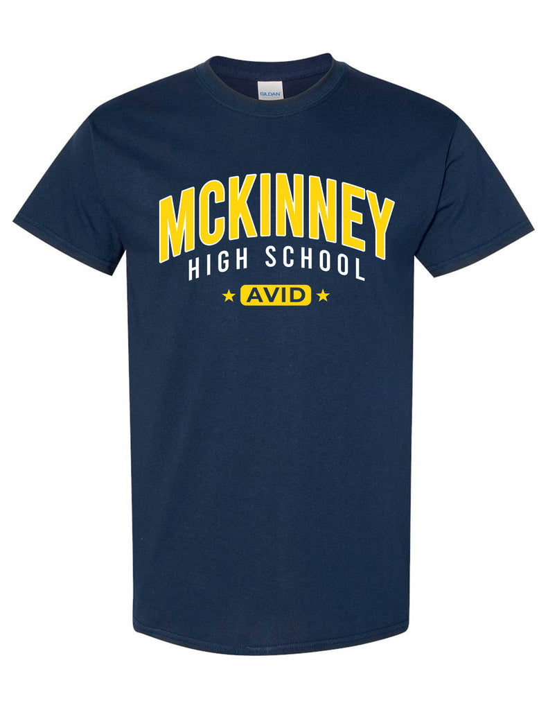MHS AVID Simple Gildan Navy Tee