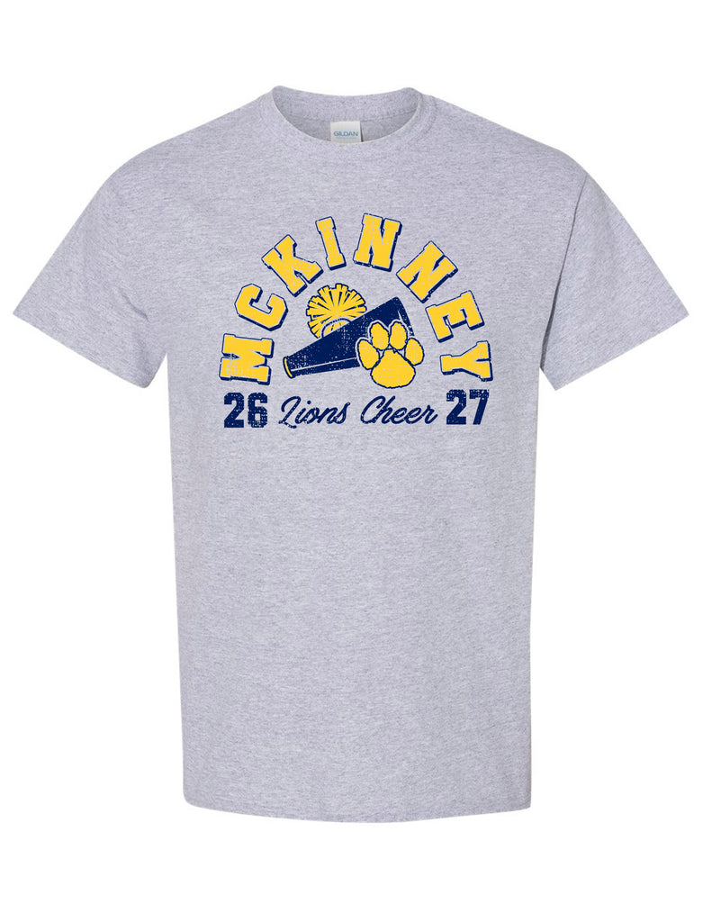 High Cheer Sports Gray Gildan Tee