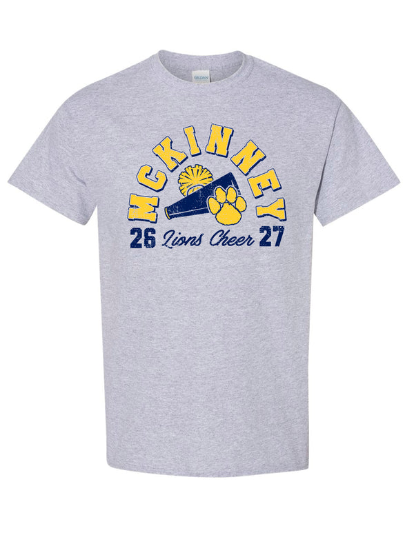 High Cheer Sports Gray Gildan Tee