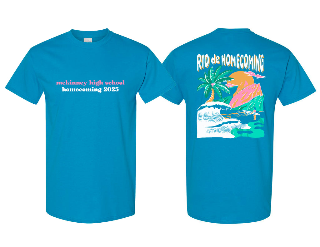 McKinney High Student Council Rio de Homecoming 2025 T-Shirt