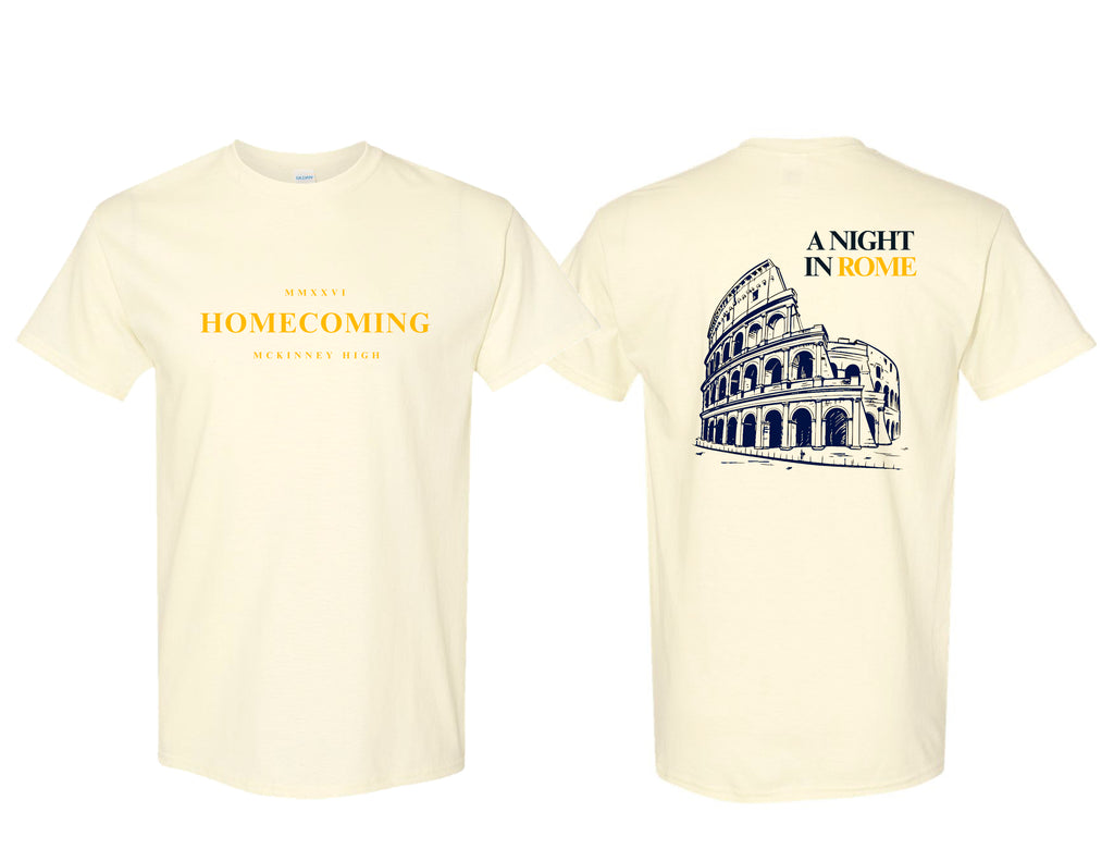 McKinney High Student Council Homecoming 2026 T-Shirt