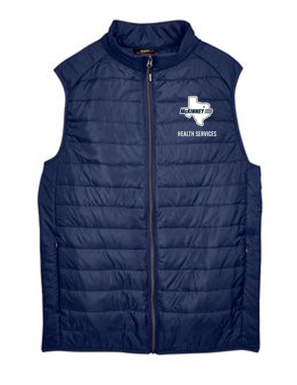 MISD Health Services Unisex Packable Navy Puffer Vest