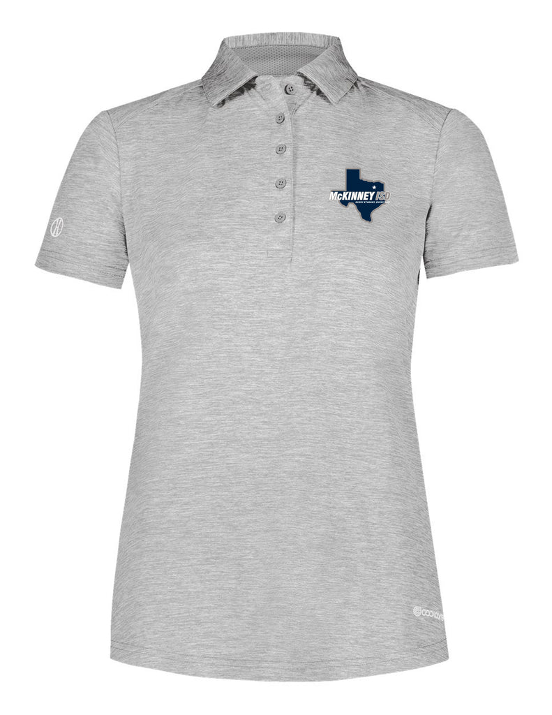 McKinney ISD Holloway Heather Gray Women's Polo