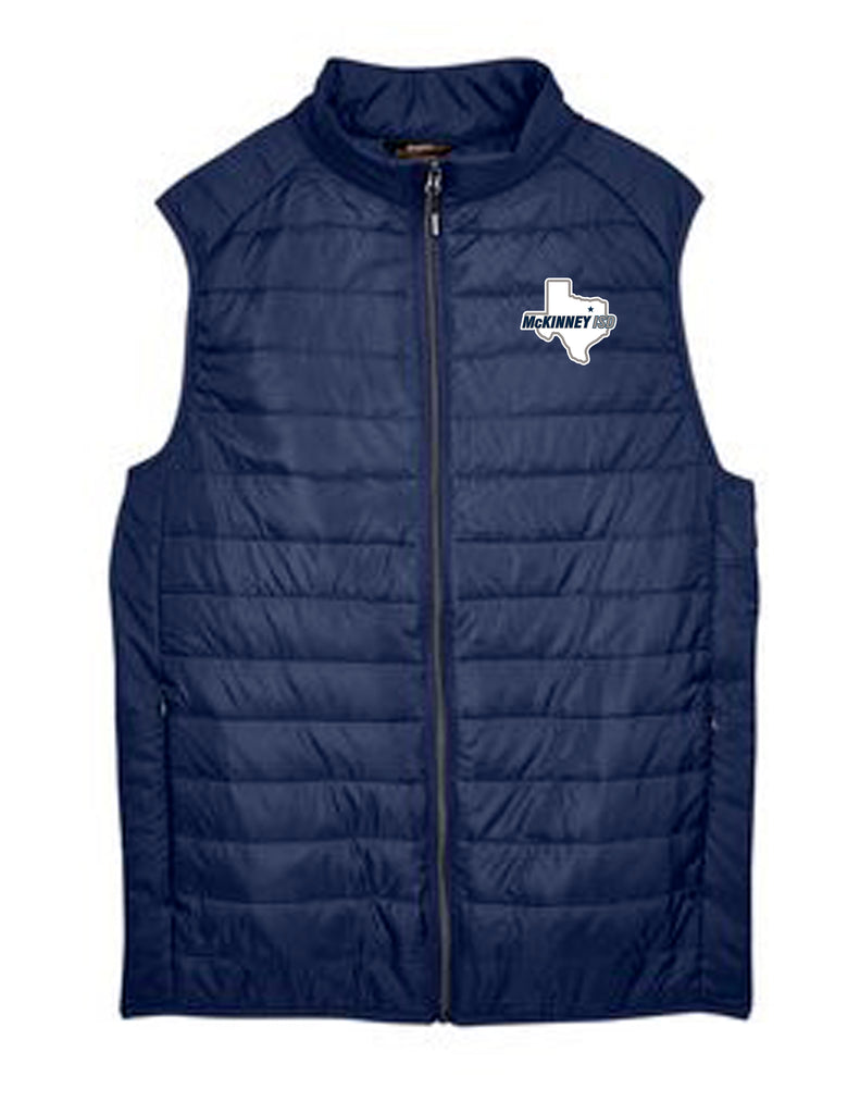 McKinney ISD Navy Packable Puffer Vest