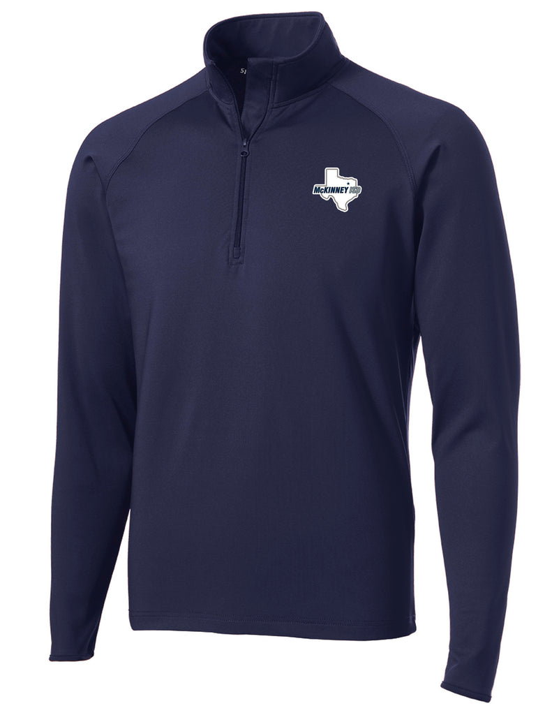 McKinney ISD Navy Sport Tek Quarter Zip