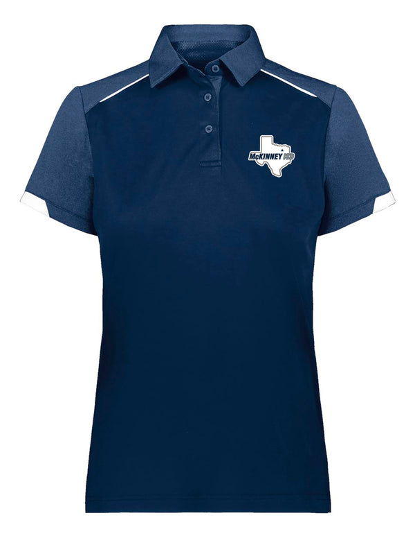 McKinney ISD Russell Athletics Navy Women's Polo