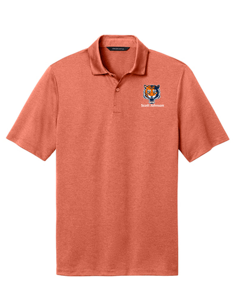 SJMS Mercer+Mettle Recharge Heathered Polo with Embroidered Logo