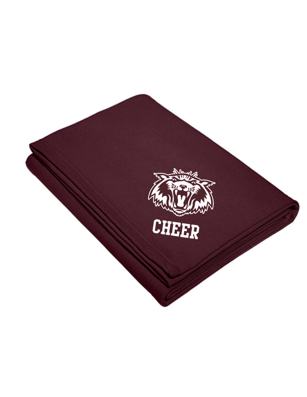 Plano Senior Cheer Sweatshirt Blanket