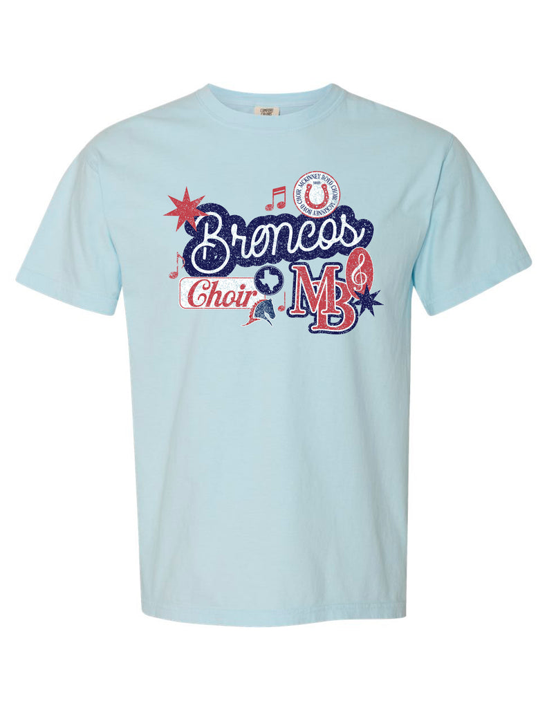 McKinney Boyd Choir Icons Comfort Colors Chambray Tee