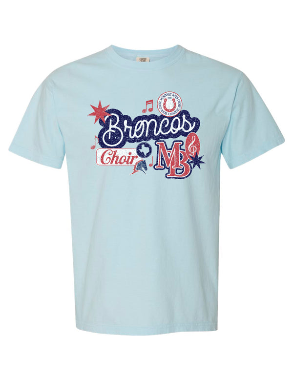McKinney Boyd Choir Icons Comfort Colors Chambray Tee