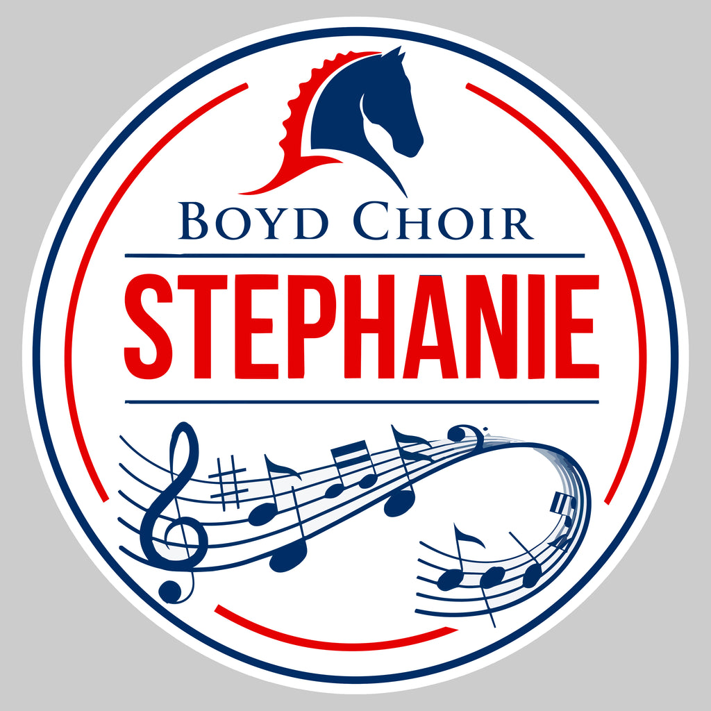 McKinney Boyd Choir Metal Yard Sign