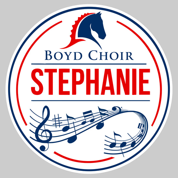 McKinney Boyd Choir Metal Yard Sign