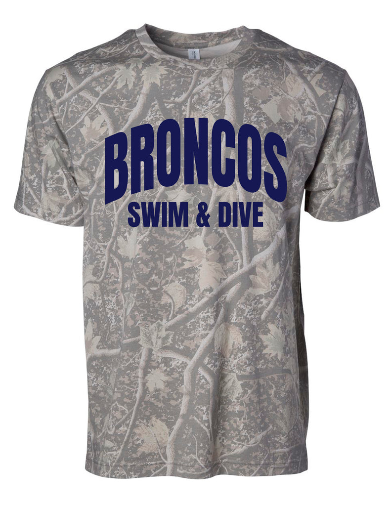 Boyd Swim and Dive Camo Short Sleeve T-Shirt Deadwood Tree
