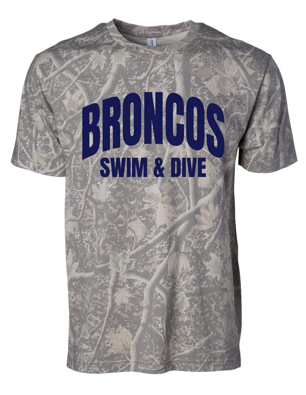 Boyd Swim and Dive Camo Short Sleeve T-Shirt Deadwood Tree