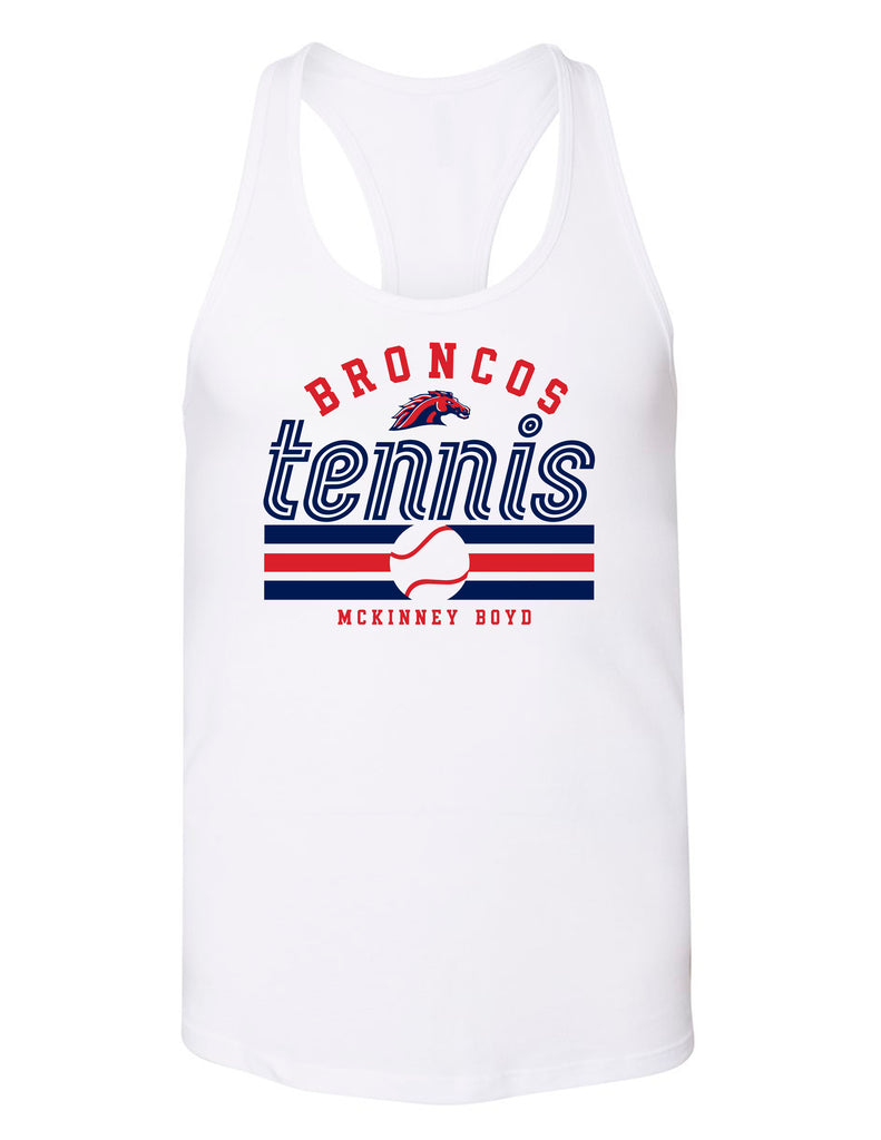 Boyd Tennis Bella Canvas Tank White