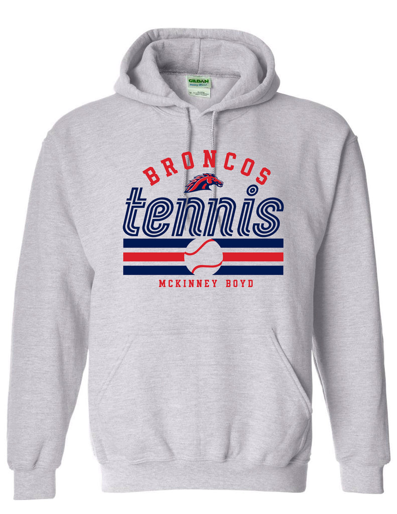 Boyd Tennis Gildan Hoodie Ash Gray