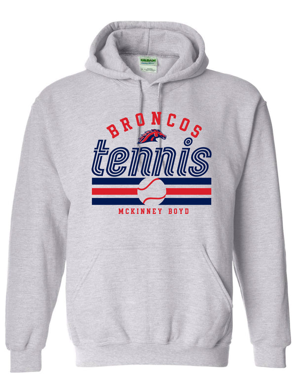Boyd Tennis Gildan Hoodie Ash Gray
